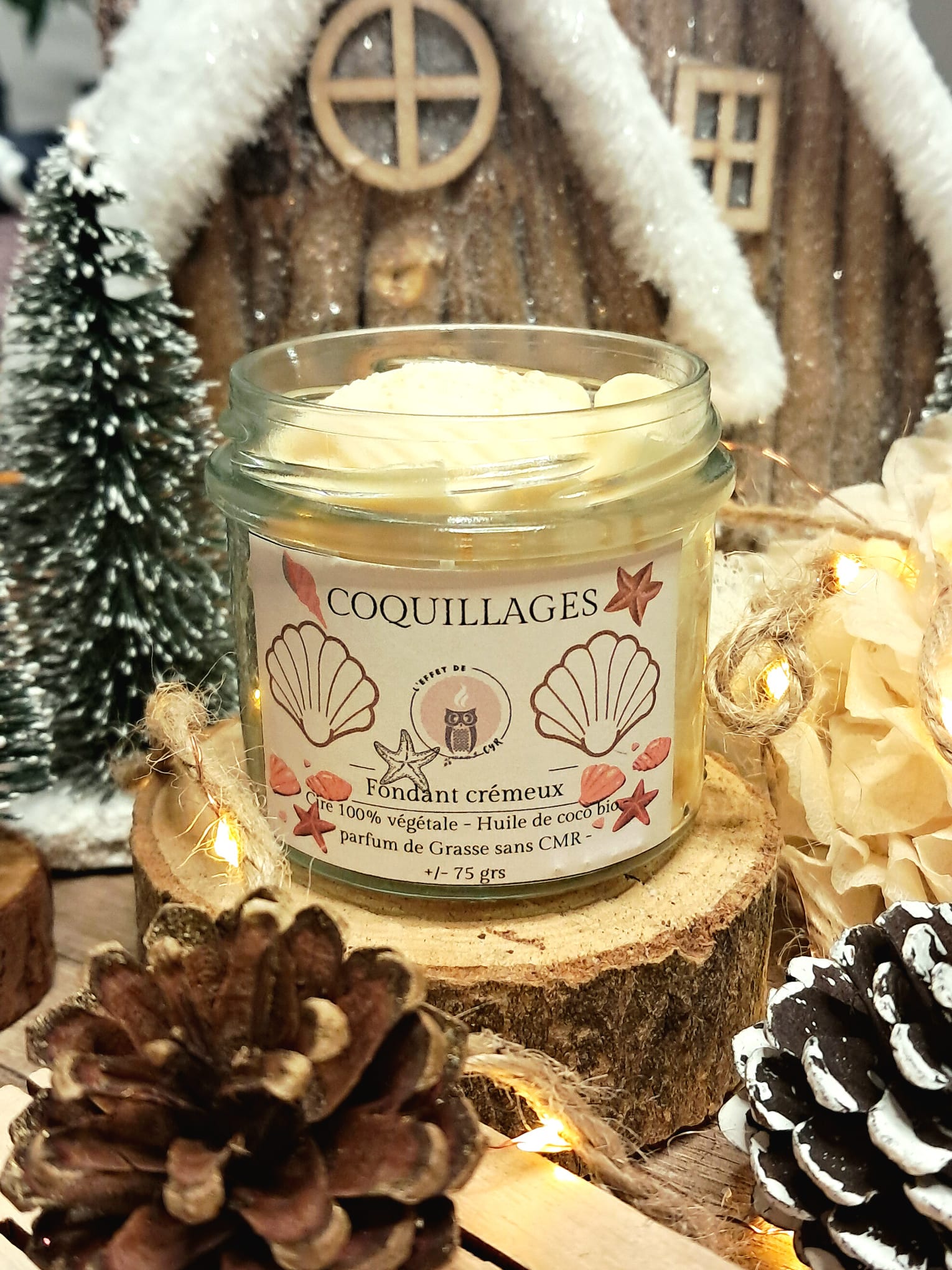 Fondant crémeux" Coquillages"