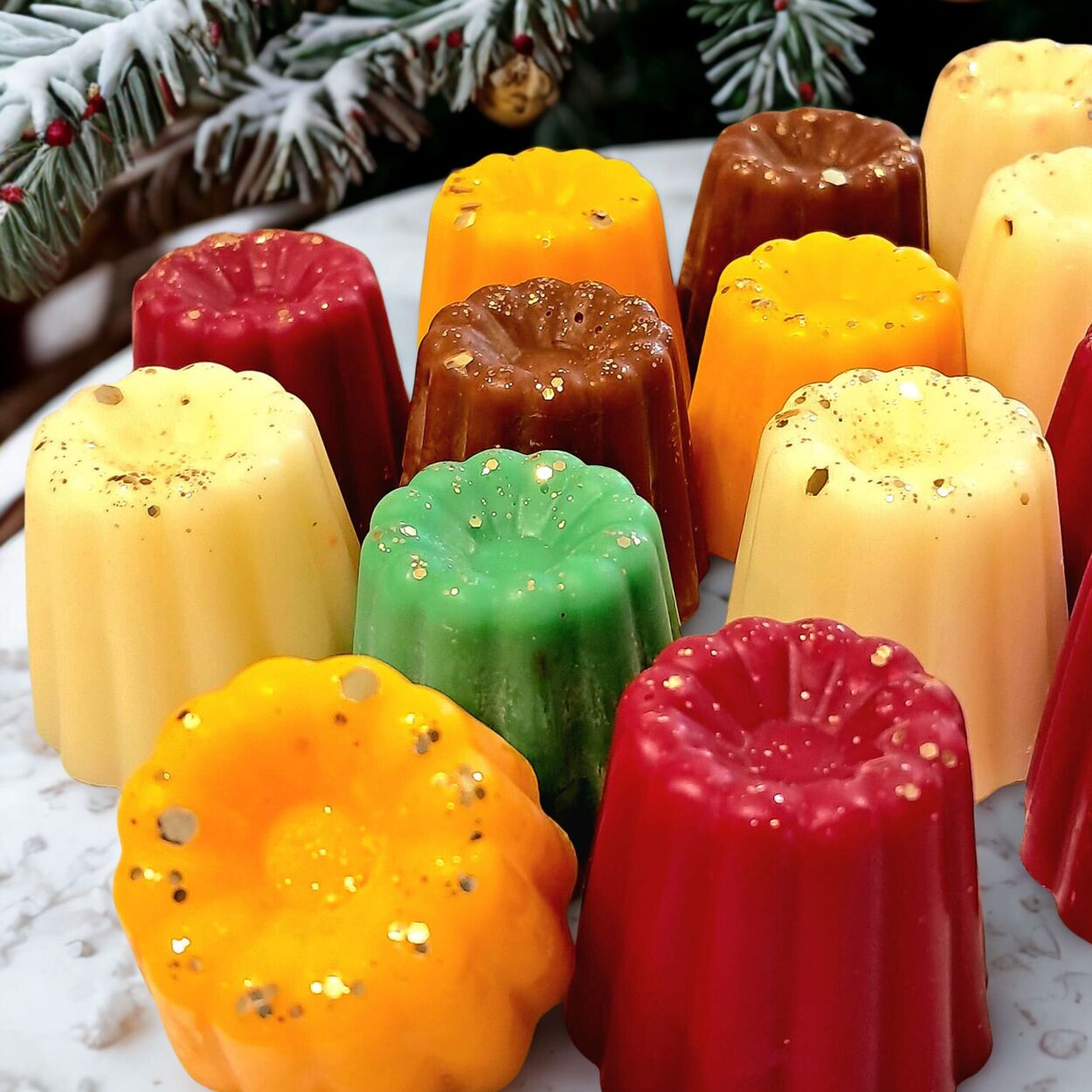 Coffret cannelés "Fruits confits"