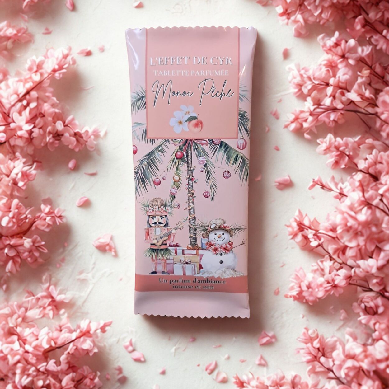 Tablette parfumée "Monoï pêche"