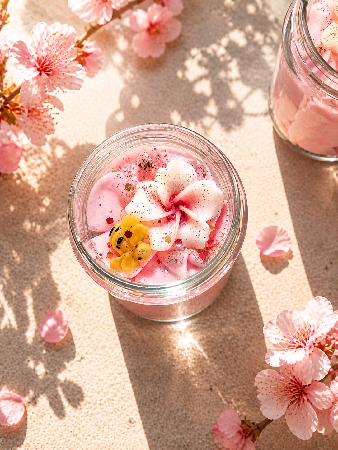 Fondant crémeux "Fleur d'abricotier"