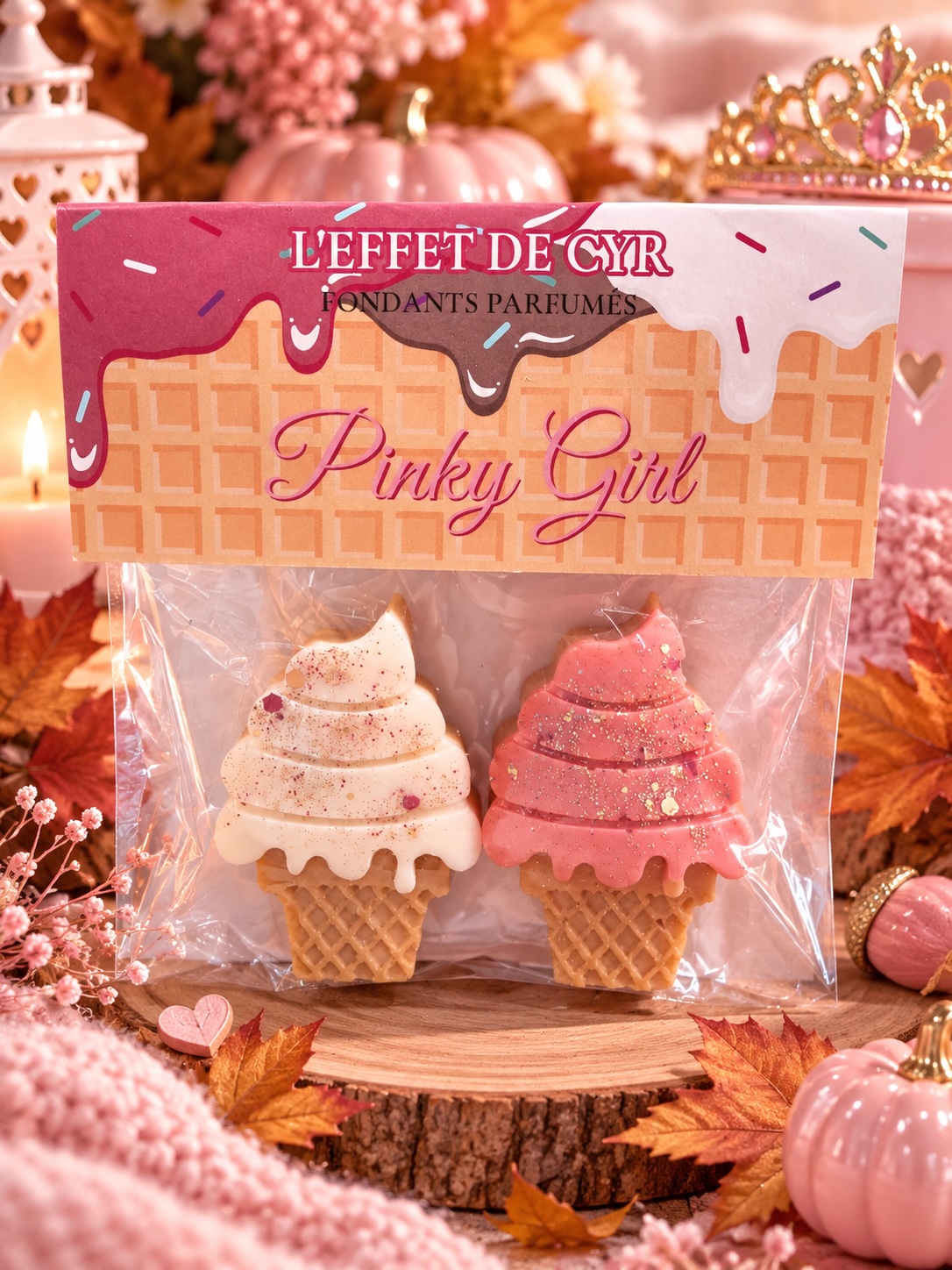 Fondant parfumé "Pinly girl"