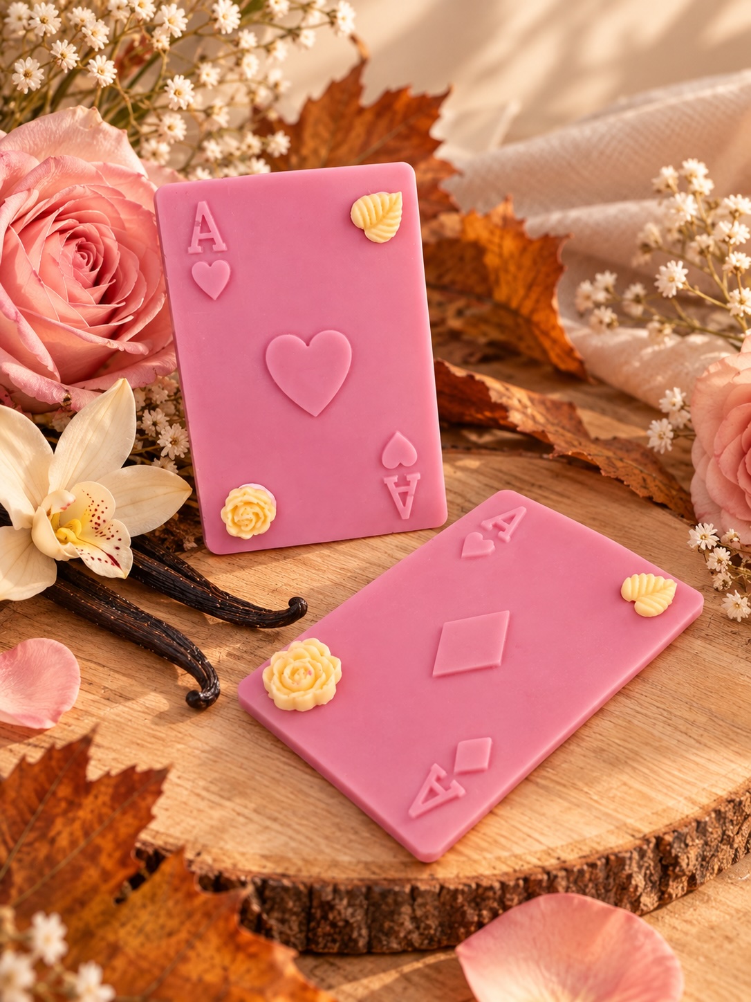 Fondants parfumés "Rose vanillée"