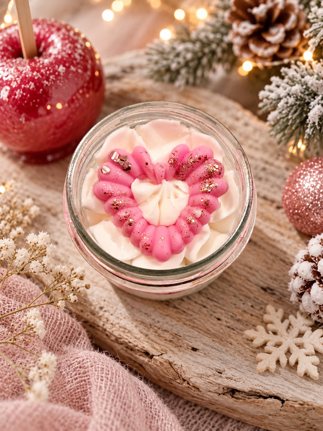 Fondant crémeux "Pomme d'amour"